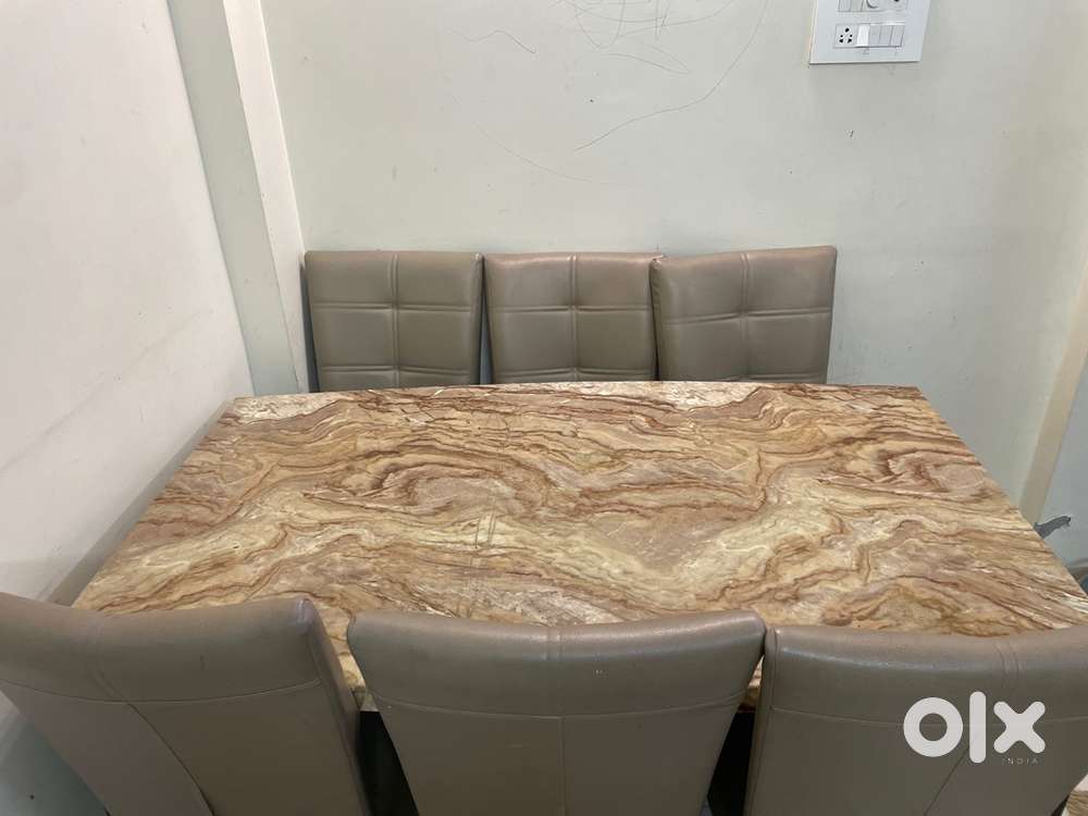 Dinning table  along 6 chair