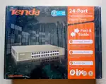 Tenda 24 Port Desktop Switch 100 Mbps Sealed Pack No Bill