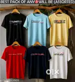 Men’s 3 Pcs Premium T-Shirt Combo  Stylish & Comfortable