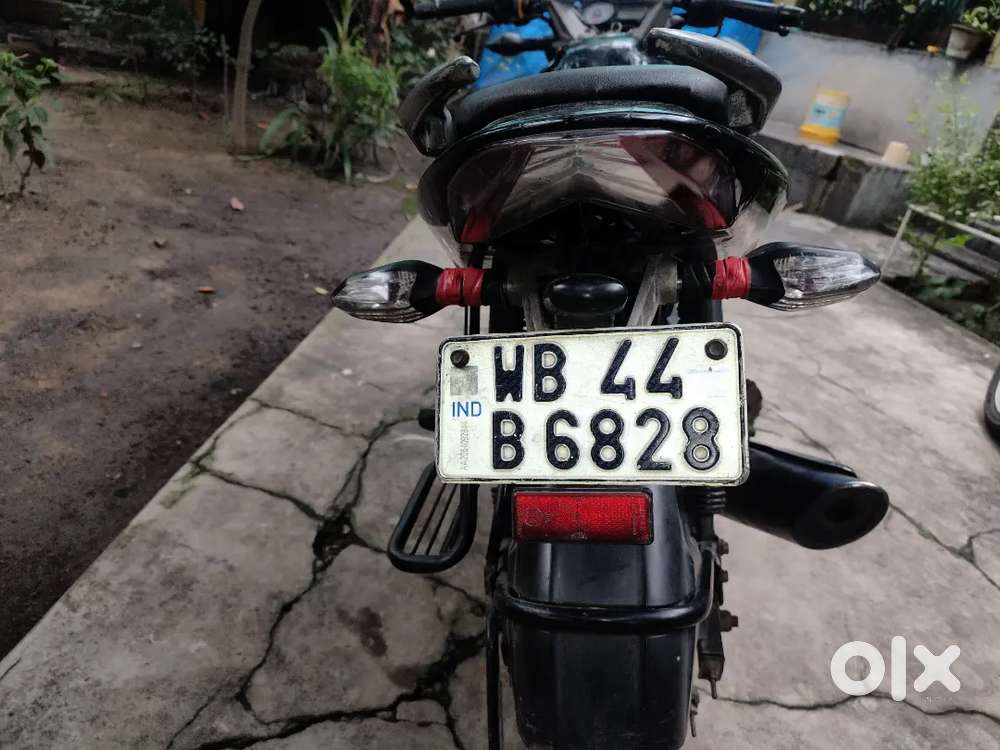 Running condition. New rear tyre.