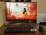 PC/gaming setup (FHD LG Monitor + Mechanical keyboard + Mouse)