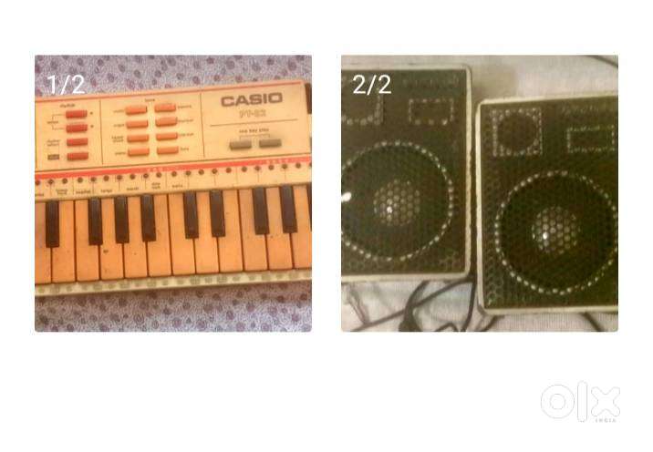 Casio Piyano & mini speaker