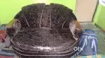 Wooden sofa