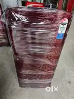 I'd999 samsung meroon colour single door refrigerator with stabilizer
