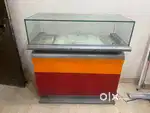 Wooden counter