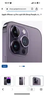 Iphone 14 pro , deep moon black colour 256gb