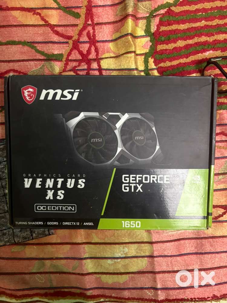 Msi Geforce 1650 ventus OC