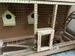 Wooden bird cage for sale