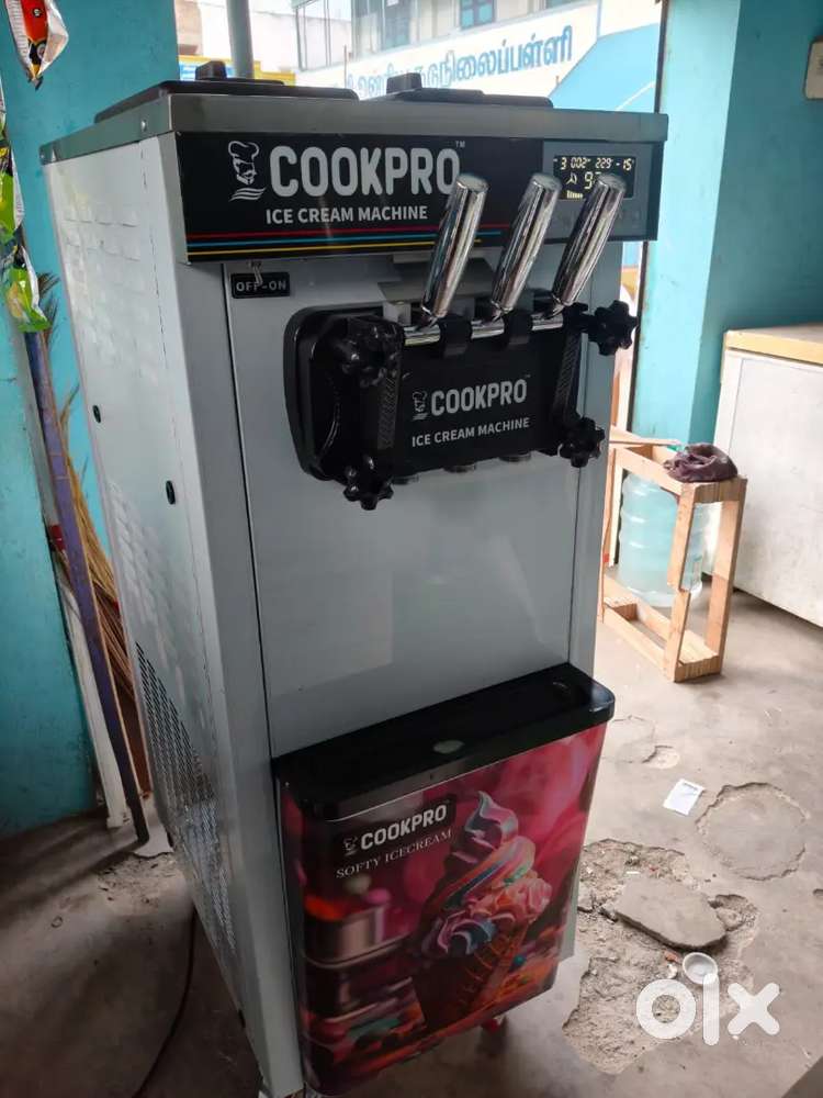 Softy ice cream machine available