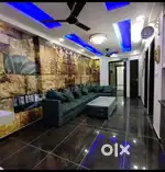 3 bhk furnished flat with gated society