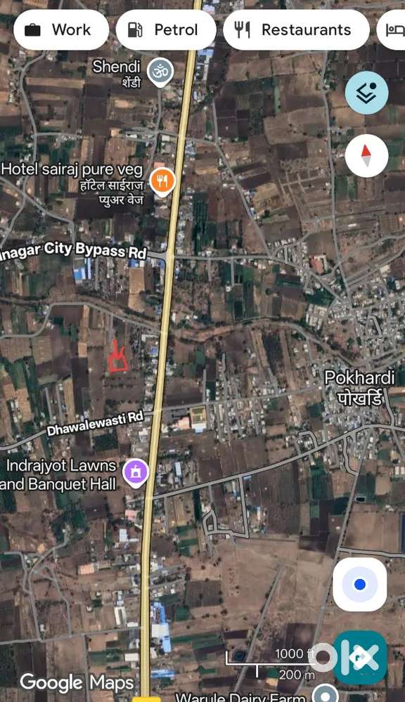 1 guntha plot for sale in Pokhardi