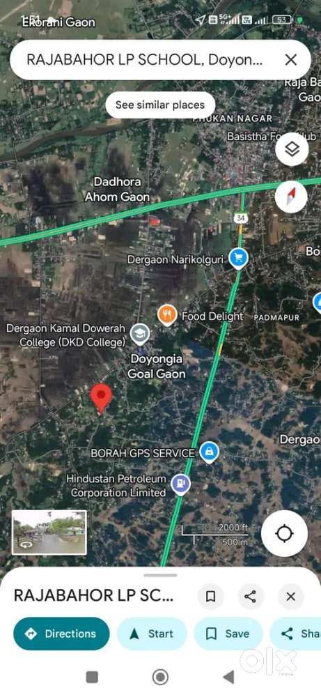 Vacant residential land