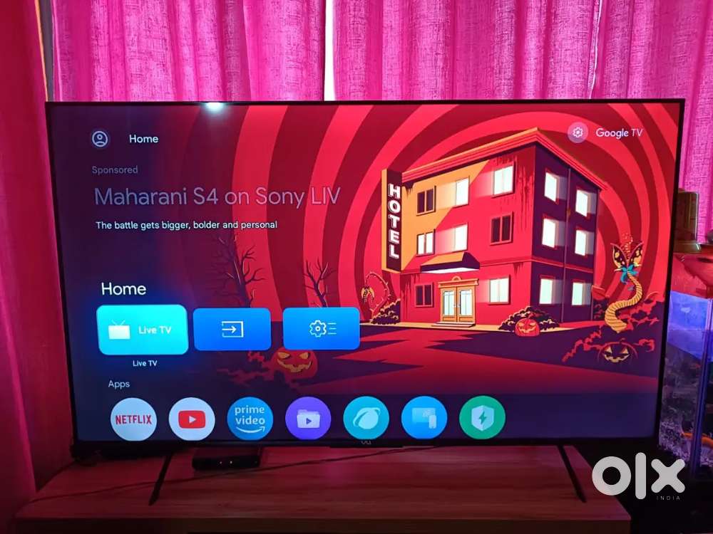 Android Tv 65 inchis good condition led 2years old