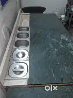 Commercial kitchen prep table x 2