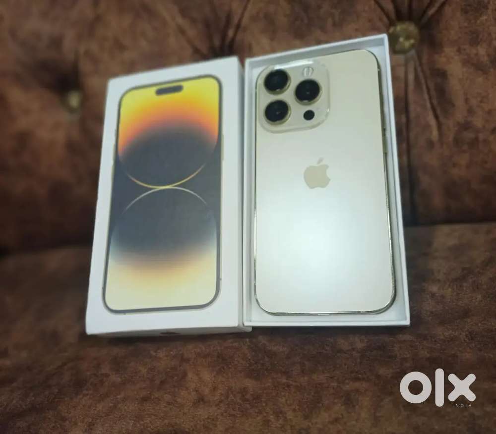 IPhone 14 pro gold colour ( 256 GB )