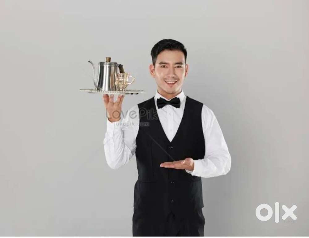 Urgent waiter requirment in 5 Star hotels