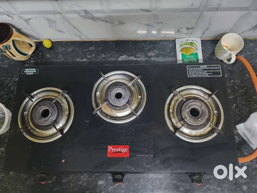 Prestige 3 burner gas stove for sale