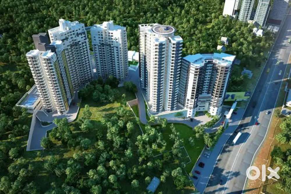 3 BHK semi furnished Near Metro Hospital