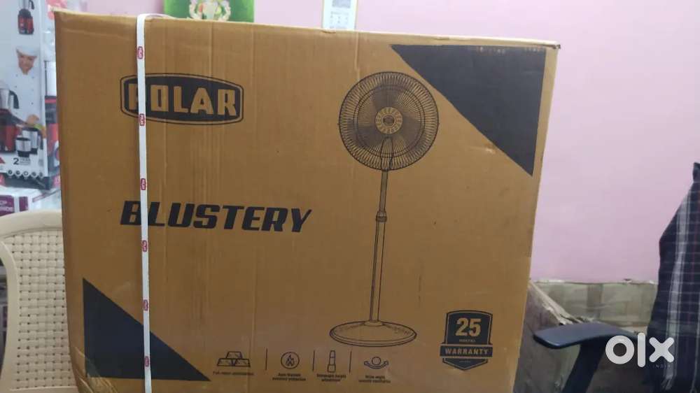 Polar standing fan ss plate new pcs heavy model