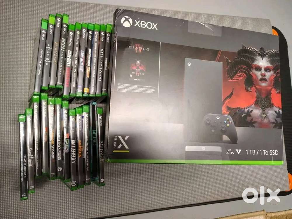 Xbox Series X Disk Ver. Console, 1TB SSD, Diablo IV Bundle, RPG Game