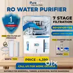 New RO Water Purifier with 7 Stage Advanced Filter , 1 Year Warranty