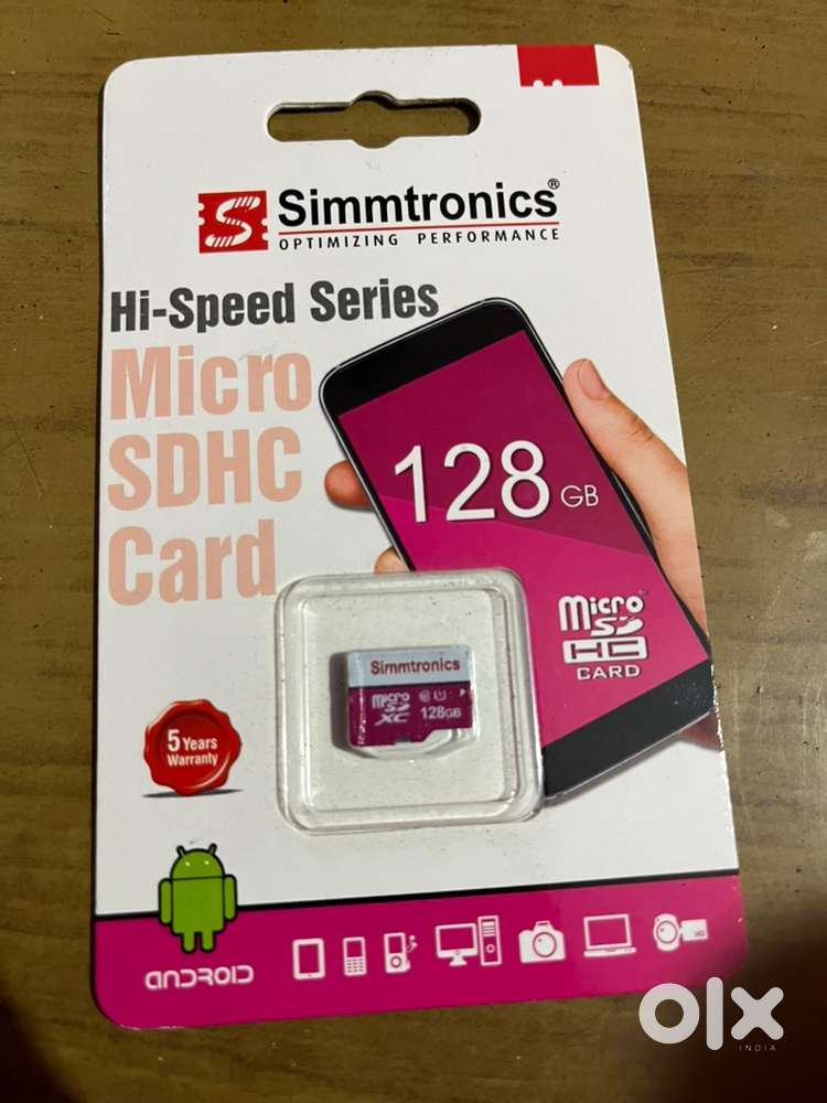128 GB micro SD card in seal condition