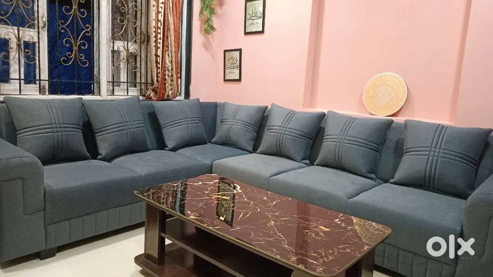 New chikhli lshape sofaset