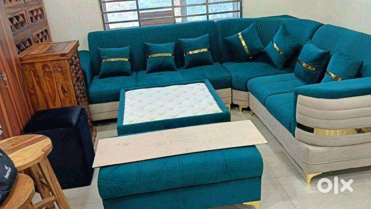Brand new fabric sofa set 3 years warranty, more designs colors etc