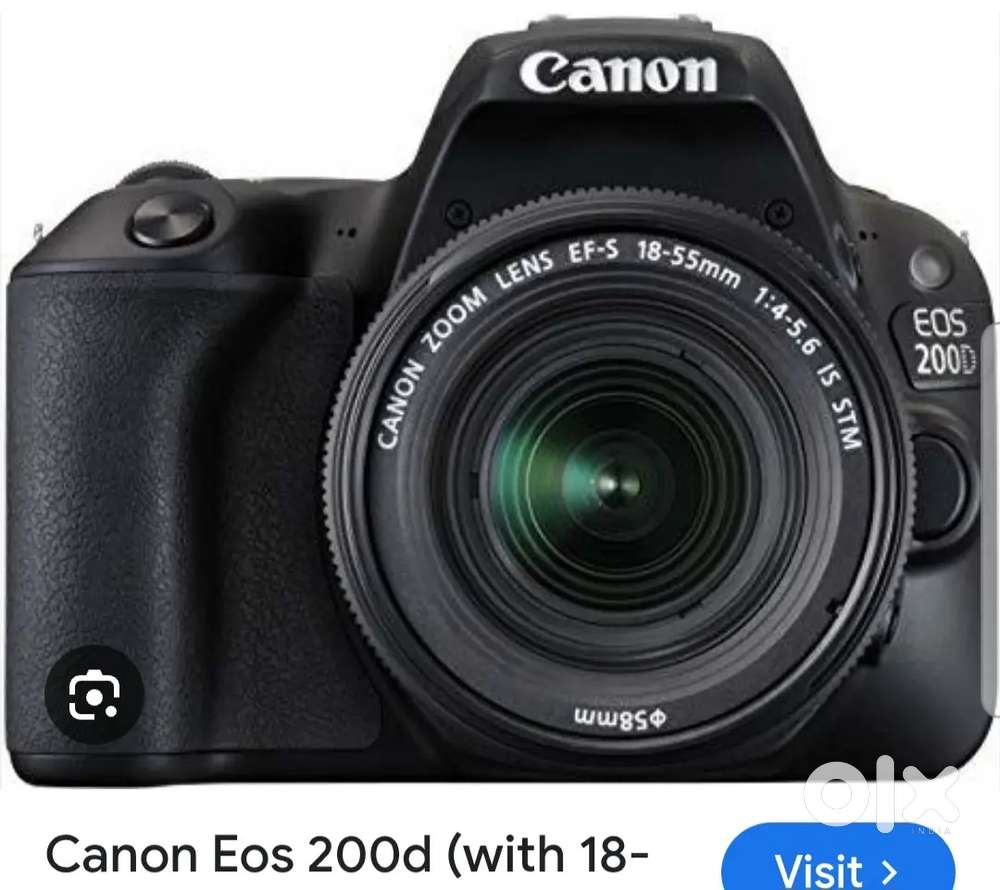 RENT Canon EOS 200D DSLR Camera with 18-55mm STM Lens Kit