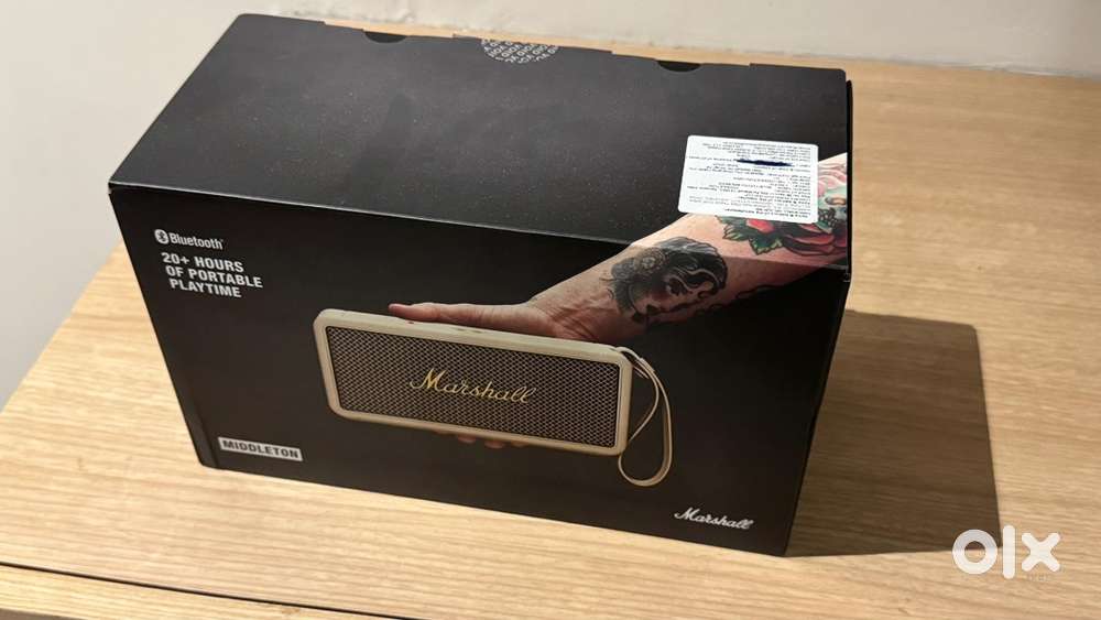 Marshall Middleton Portable Speaker Brand New
