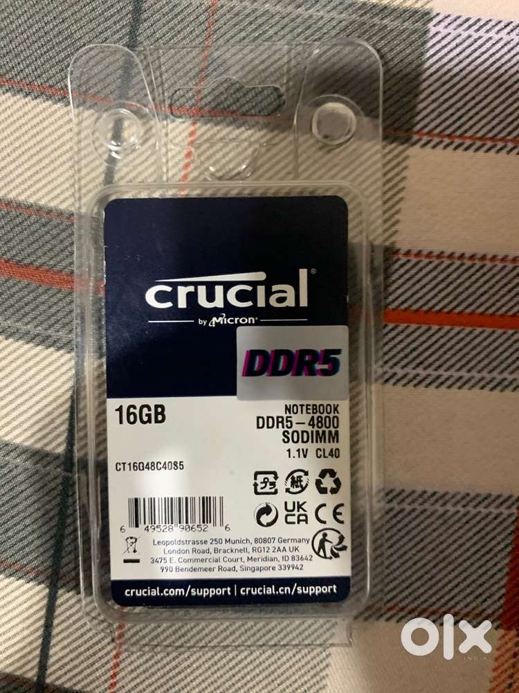 Crucial 16gb DDR5-4800 ram