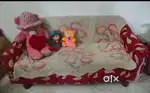 Sofa set , single box bed , TV table