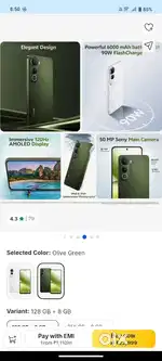Vivo Y400  5g 8 128gb
