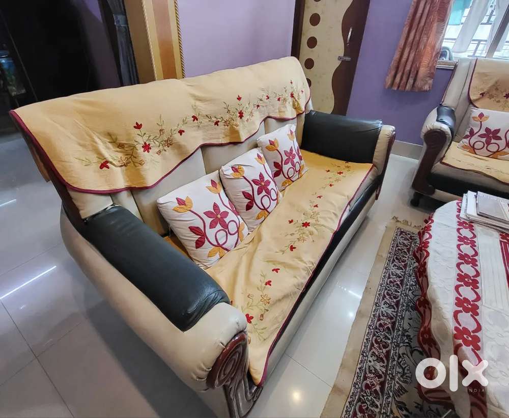 Leather Sofa Set for Living Room 5 seater