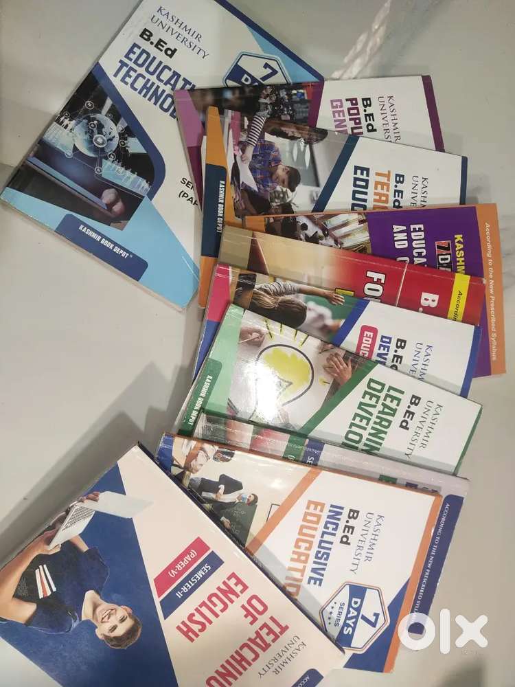 B.ed Books of Kashmir University