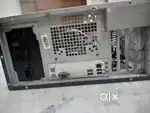 CPU with casing, PSU, Processor, RAM, and additional things