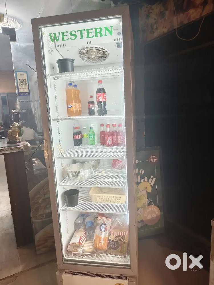 New condition d freezer western and display fridge for sale available