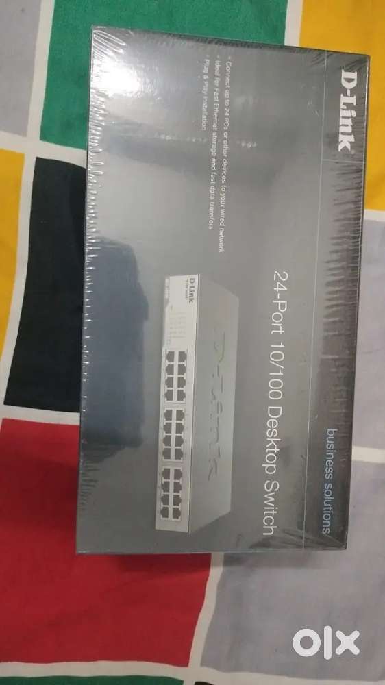 D Link 24 port 10/100 desktop switch