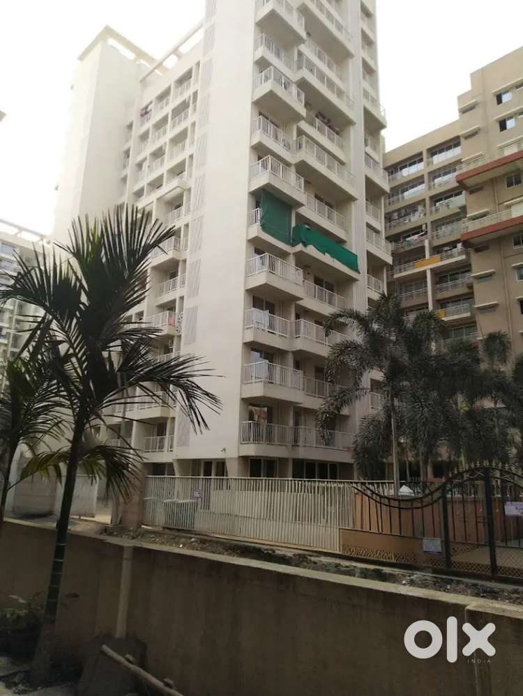 With Western toilet in G+13 tower 1bhk flat available on Rent in ULWE