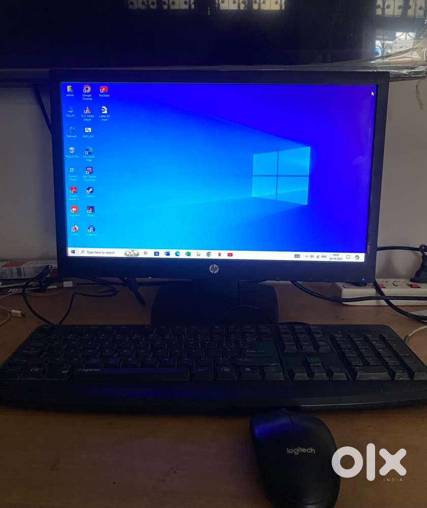 CPU with HP Monitor