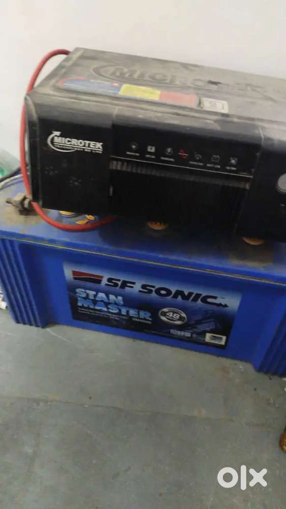 Selling Inverter and battery in fully working condition