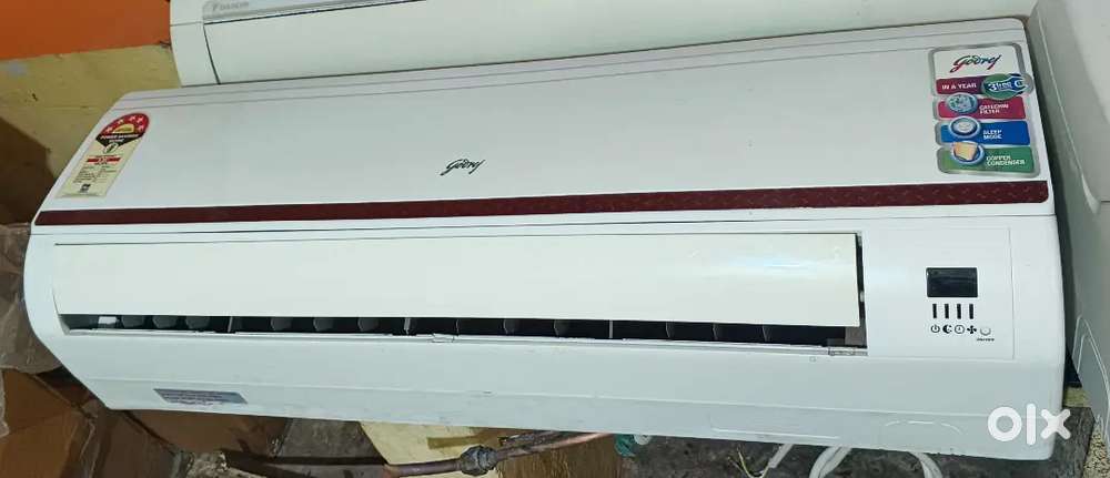 1 ton 5 star Godrej  split Ac available in mint condition