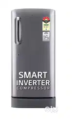 LG 185litre Refrigerator- 5 star rating - smart compressor/inverter