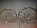 Bullet wheel rim.