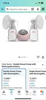 New Luvlap electric breat pump