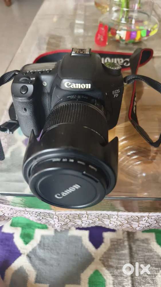 Canon 7D mk I with 18-200 and 50 mm lens for sale