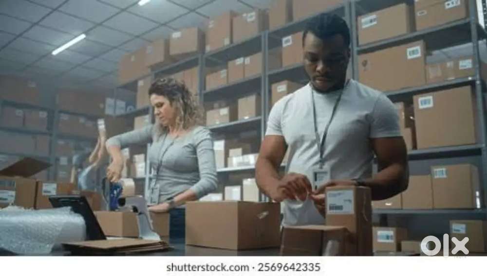 WARE HOUSE PACKING, HELPER,SCANNING JOB IN LUCKNOW LOCATION!