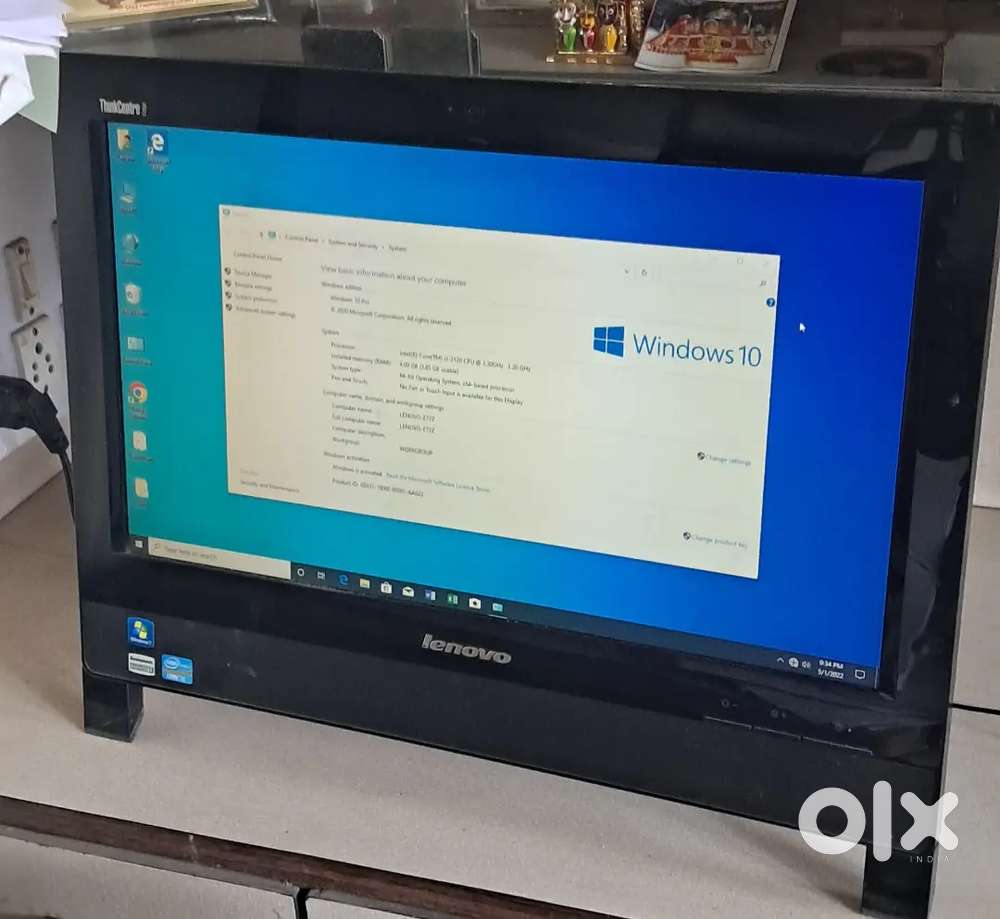 Lenovo all in one i3