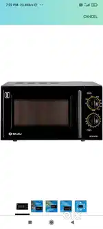 Bajaj Microwave Oven 17 L