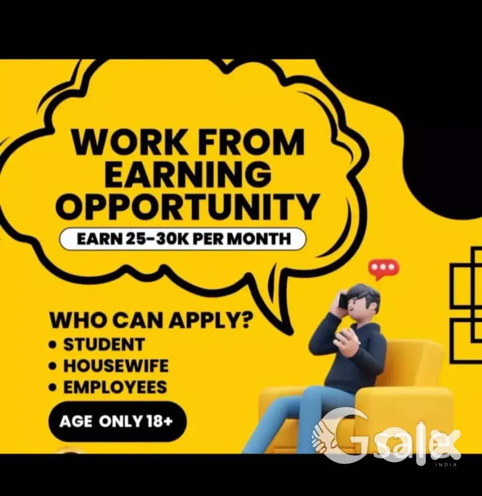 Writing and typing work at home based business..